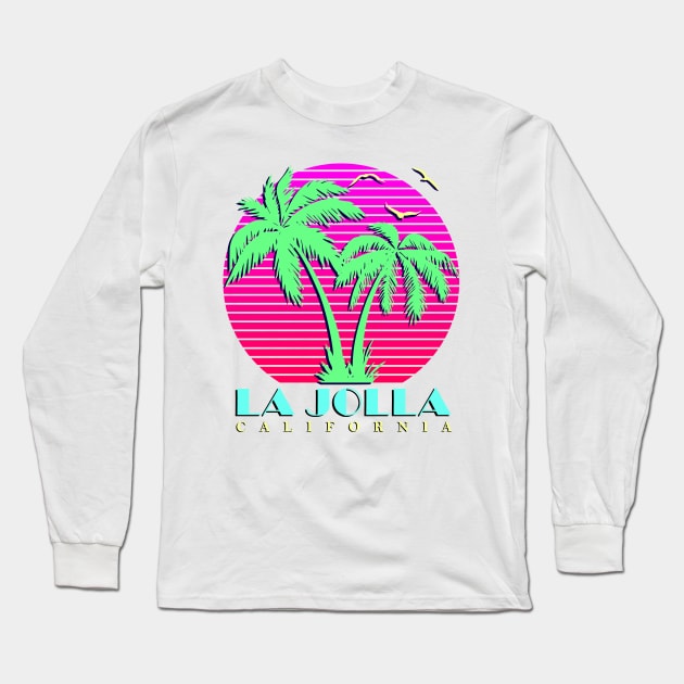 La Jolla Long Sleeve T-Shirt by Nerd_art